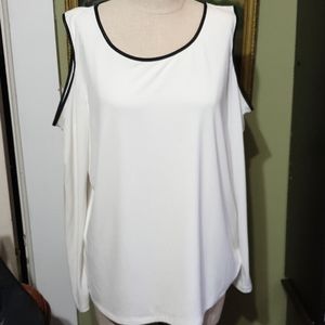 Calvin Klein cold shoulder top